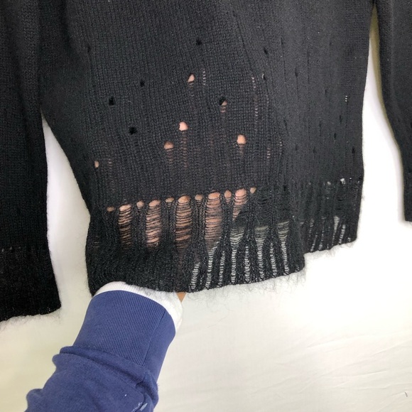 Skull Cashmere black sweater - Picture 4 of 9